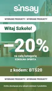 Gazetka promocyjna Sinsay, ważna od 2025-08-22 do 2025-08-25.