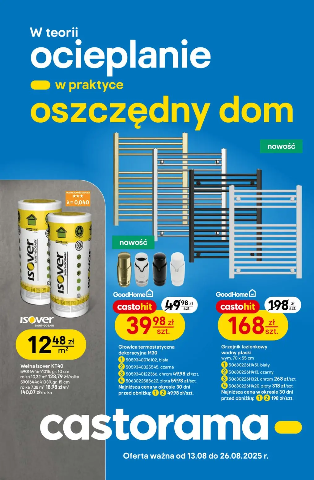 gazetka promocyjna castorama Oszczędny dom - Strona 1