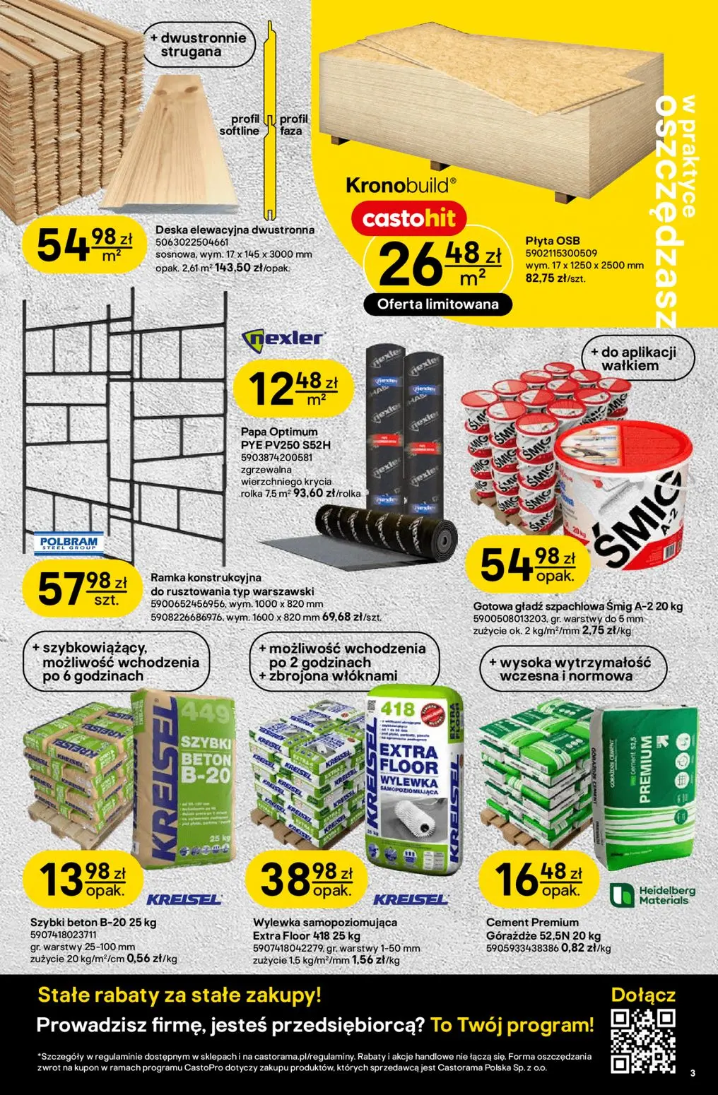 gazetka promocyjna castorama Oszczędny dom - Strona 3