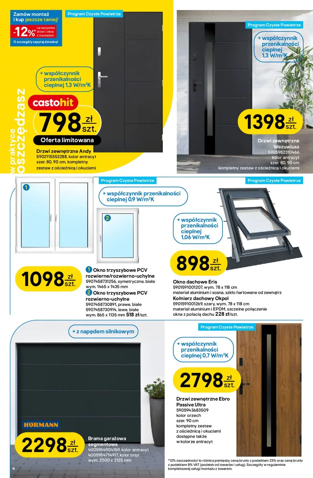 gazetka promocyjna castorama Oszczędny dom - Strona 4