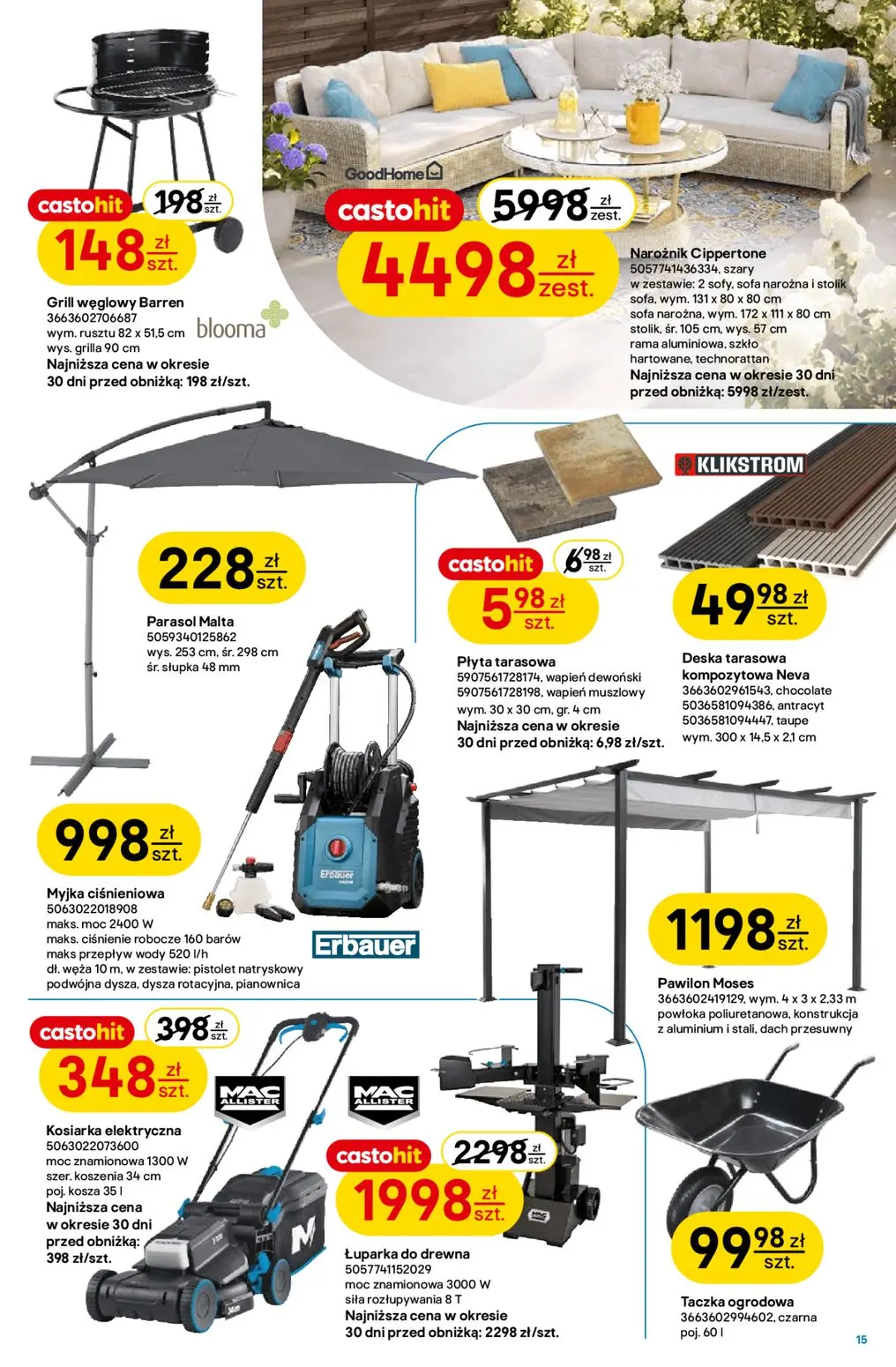 gazetka promocyjna castorama Oszczędny dom - Strona 15