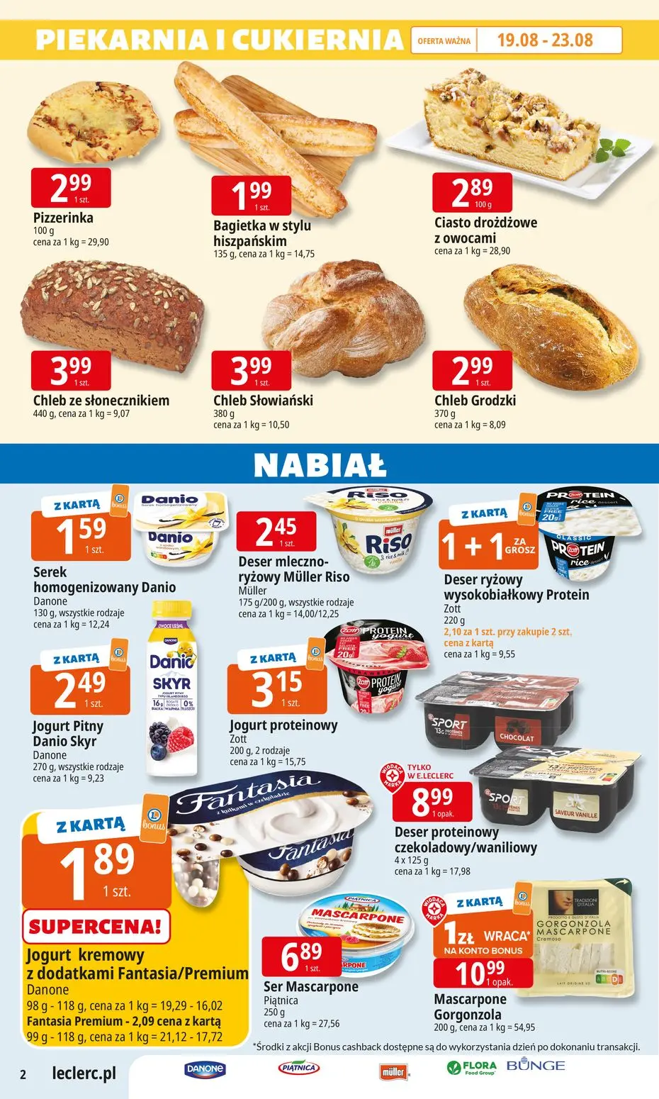 gazetka promocyjna E.Leclerc Wybór w dobrej cenie - Strona 2