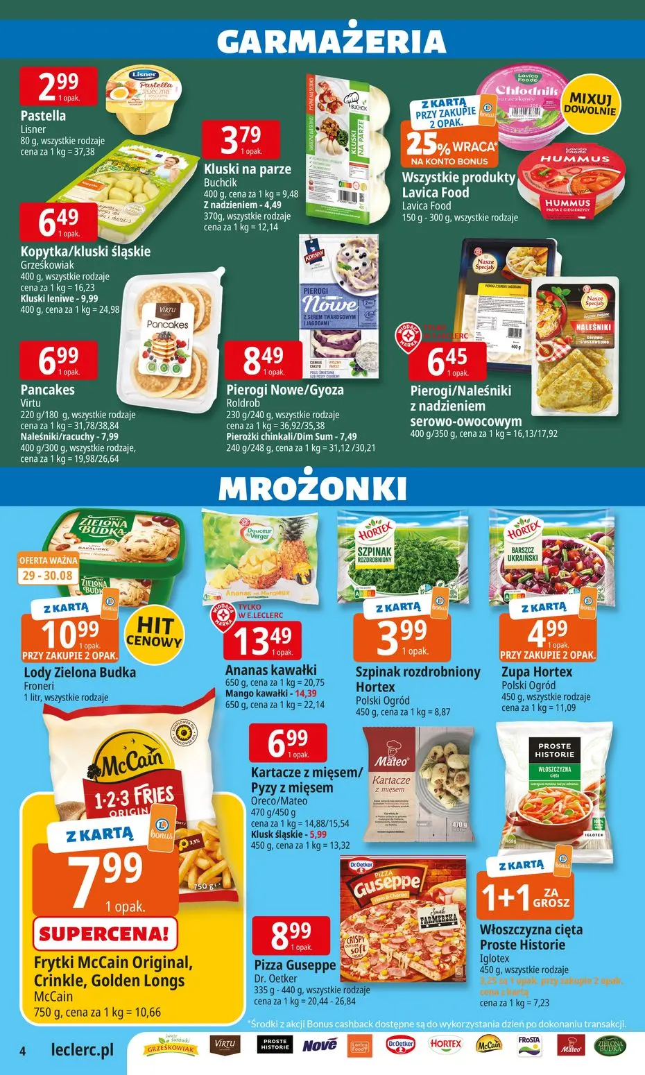 gazetka promocyjna E.Leclerc Wybór w dobrej cenie - Strona 4