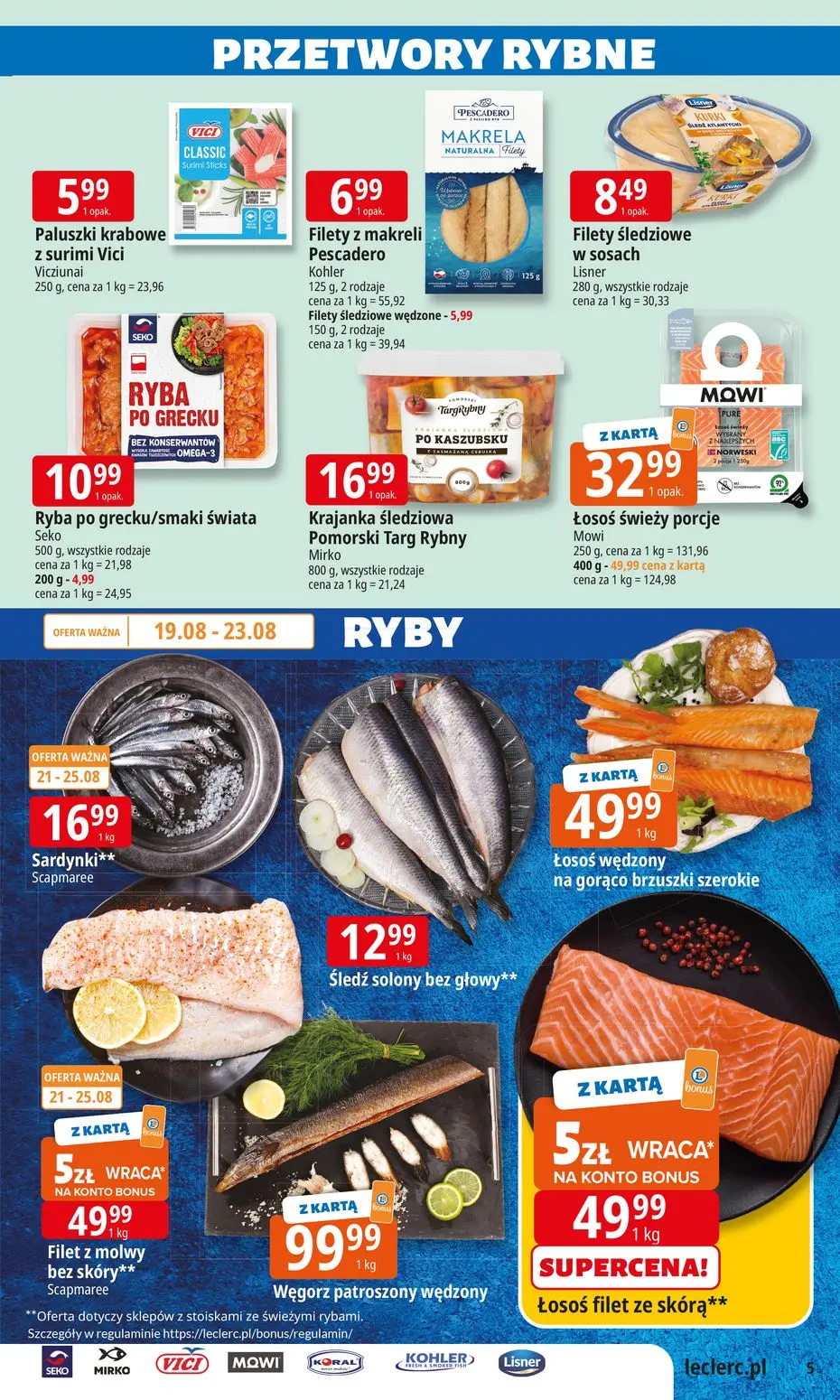 gazetka promocyjna E.Leclerc Wybór w dobrej cenie - Strona 5