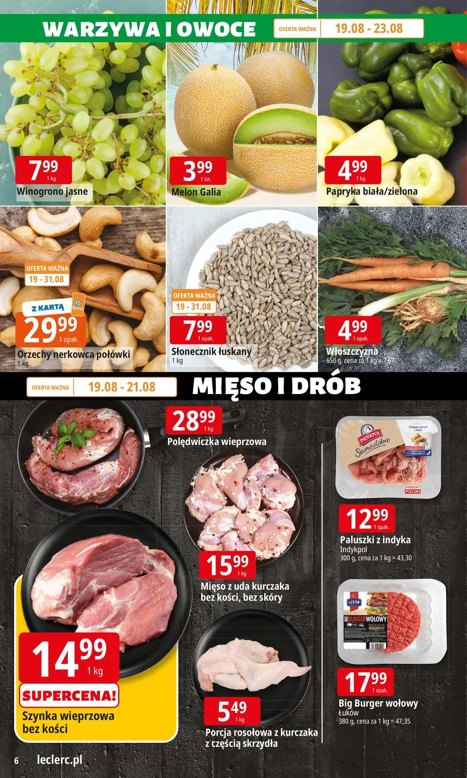 gazetka promocyjna E.Leclerc Wybór w dobrej cenie - Strona 6