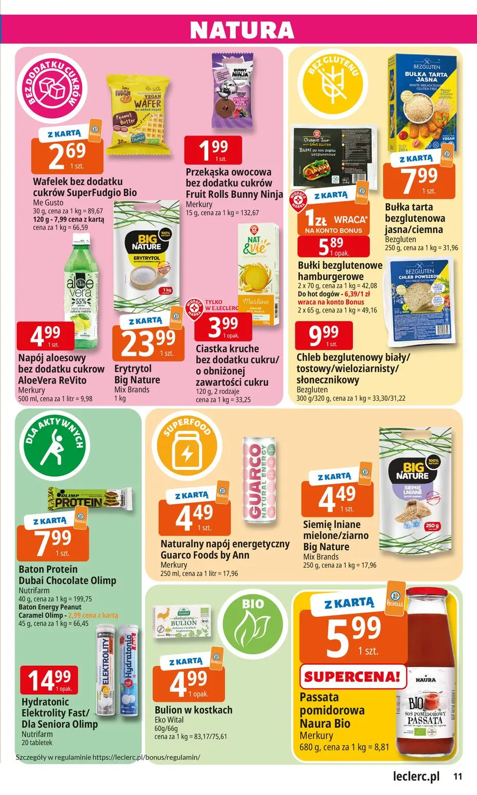 gazetka promocyjna E.Leclerc Wybór w dobrej cenie - Strona 11