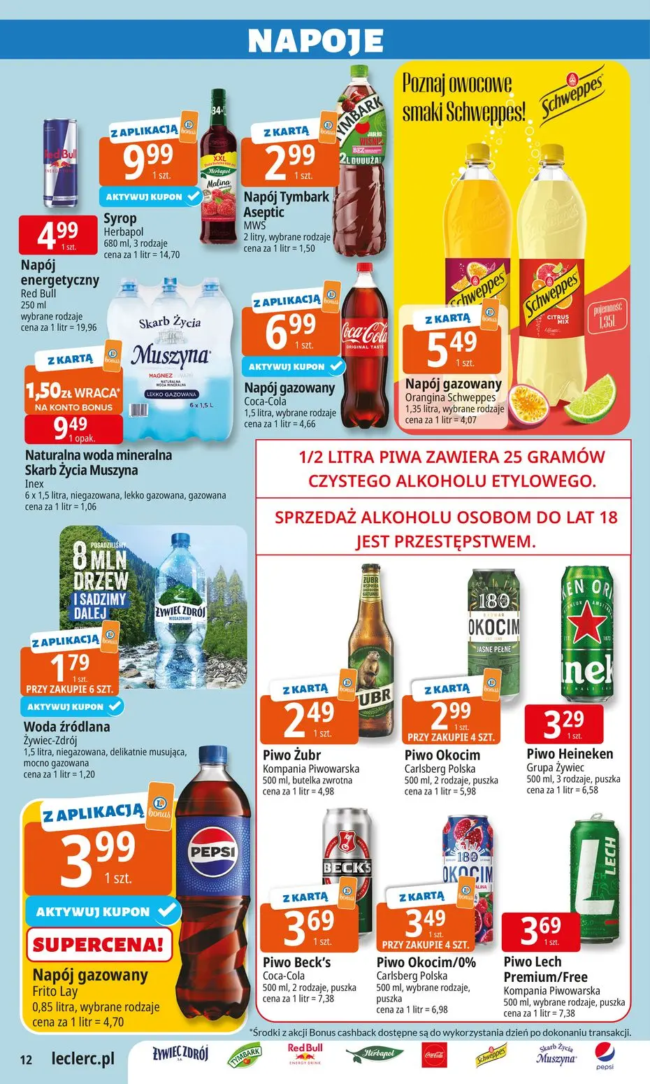 gazetka promocyjna E.Leclerc Wybór w dobrej cenie - Strona 12