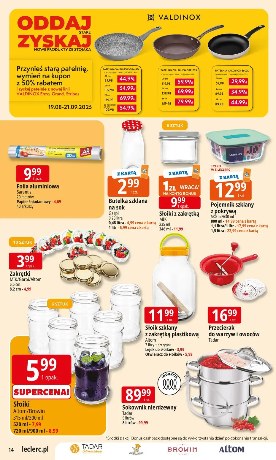 gazetka promocyjna E.Leclerc Wybór w dobrej cenie - Strona 14