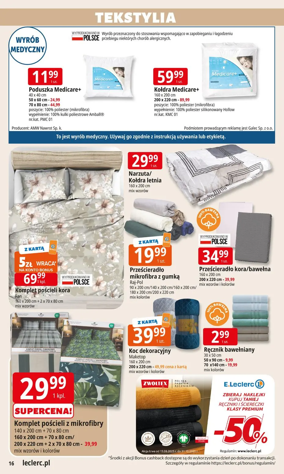 gazetka promocyjna E.Leclerc Wybór w dobrej cenie - Strona 16