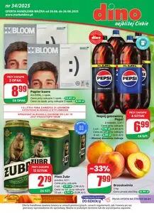 Gazetka promocyjna dino, ważna od 2025-08-20 do 2025-08-26.