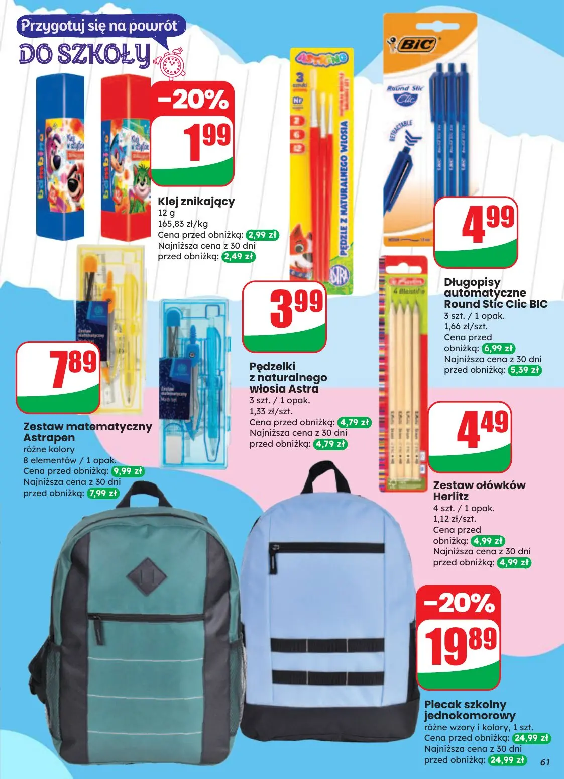gazetka promocyjna dino Powrót do szkoły - Strona 61
