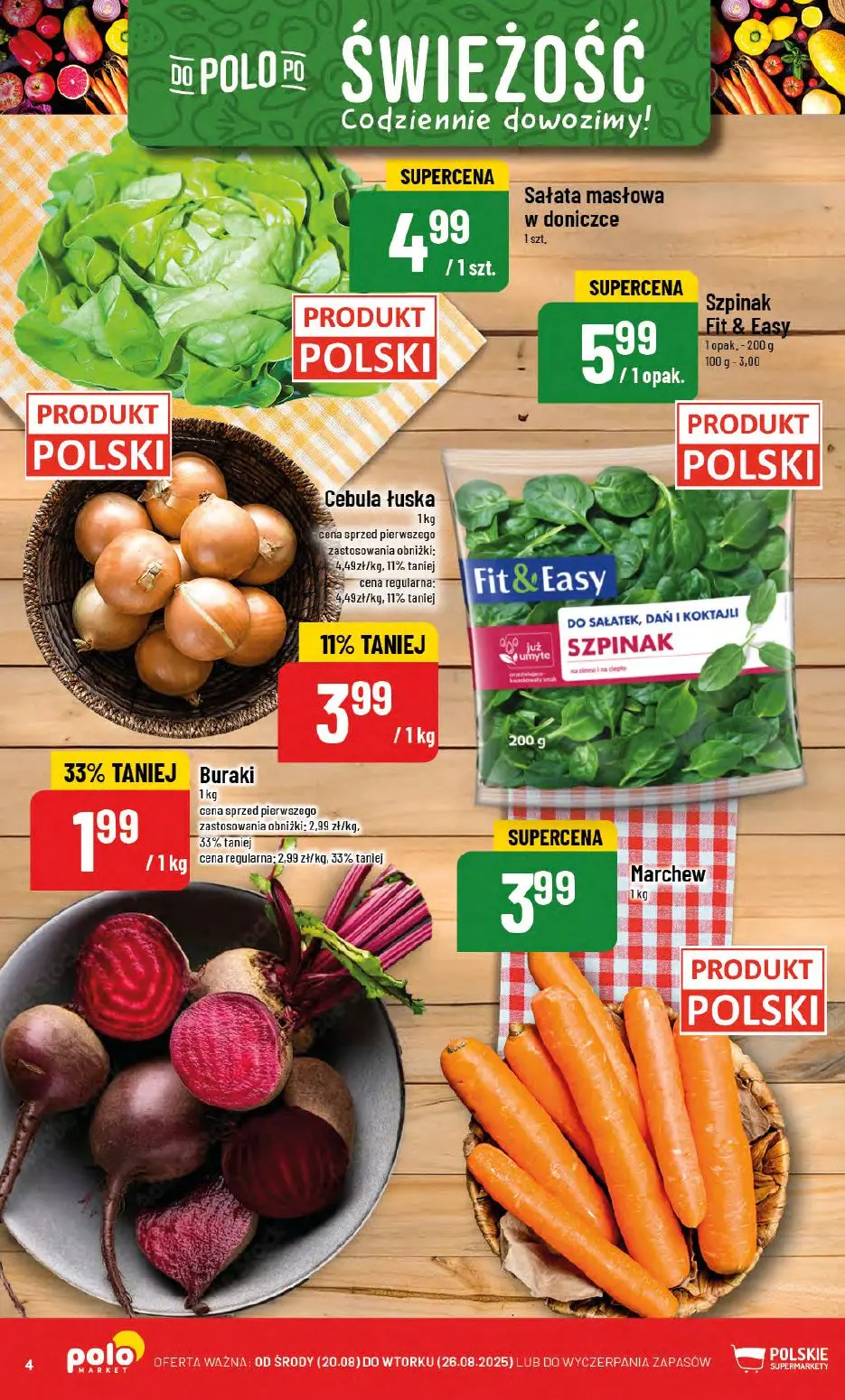 gazetka promocyjna POLOmarket Do POLO po świeżość - Strona 4