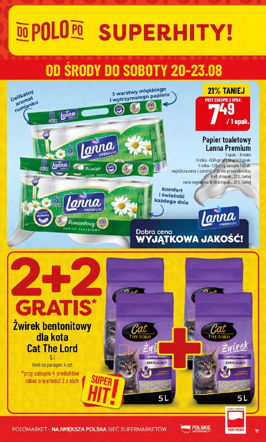 gazetka promocyjna POLOmarket Do POLO po świeżość - Strona 11