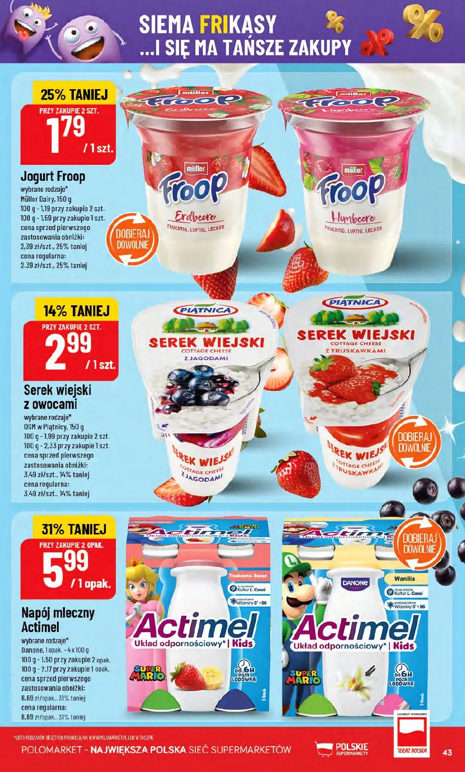gazetka promocyjna POLOmarket Do POLO po świeżość - Strona 43