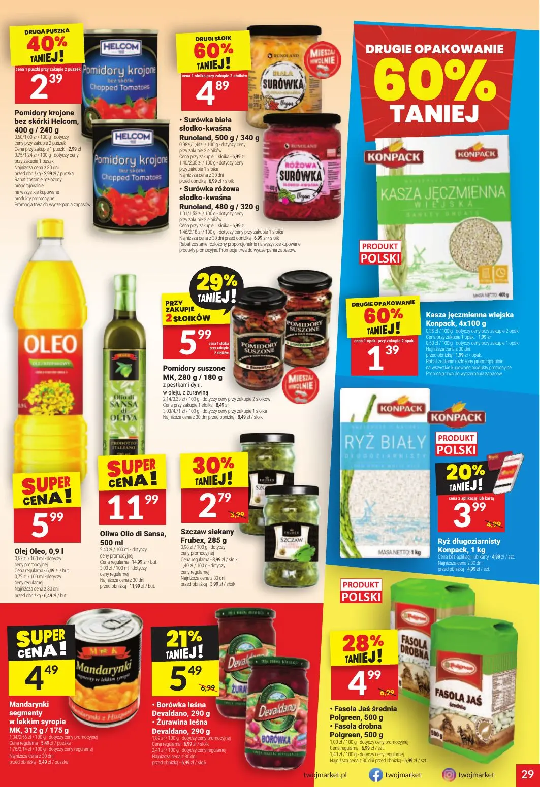 gazetka promocyjna Twój Market Wakacyjne promki - Strona 29