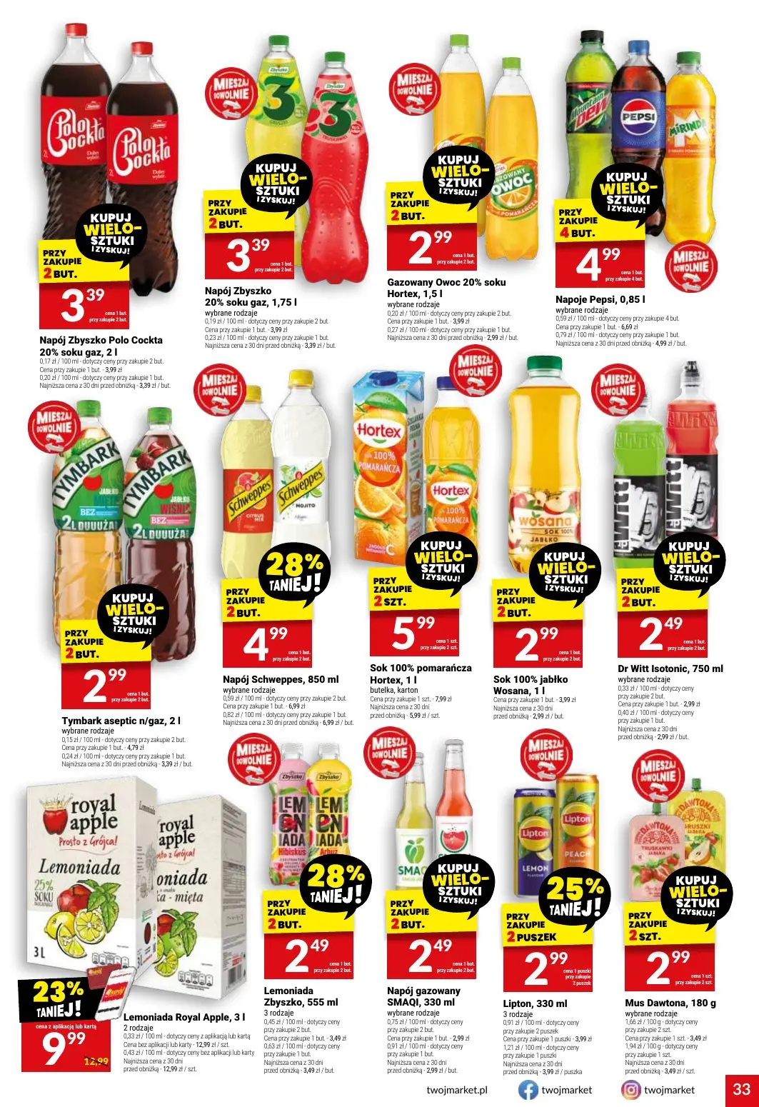 gazetka promocyjna Twój Market Wakacyjne promki - Strona 33