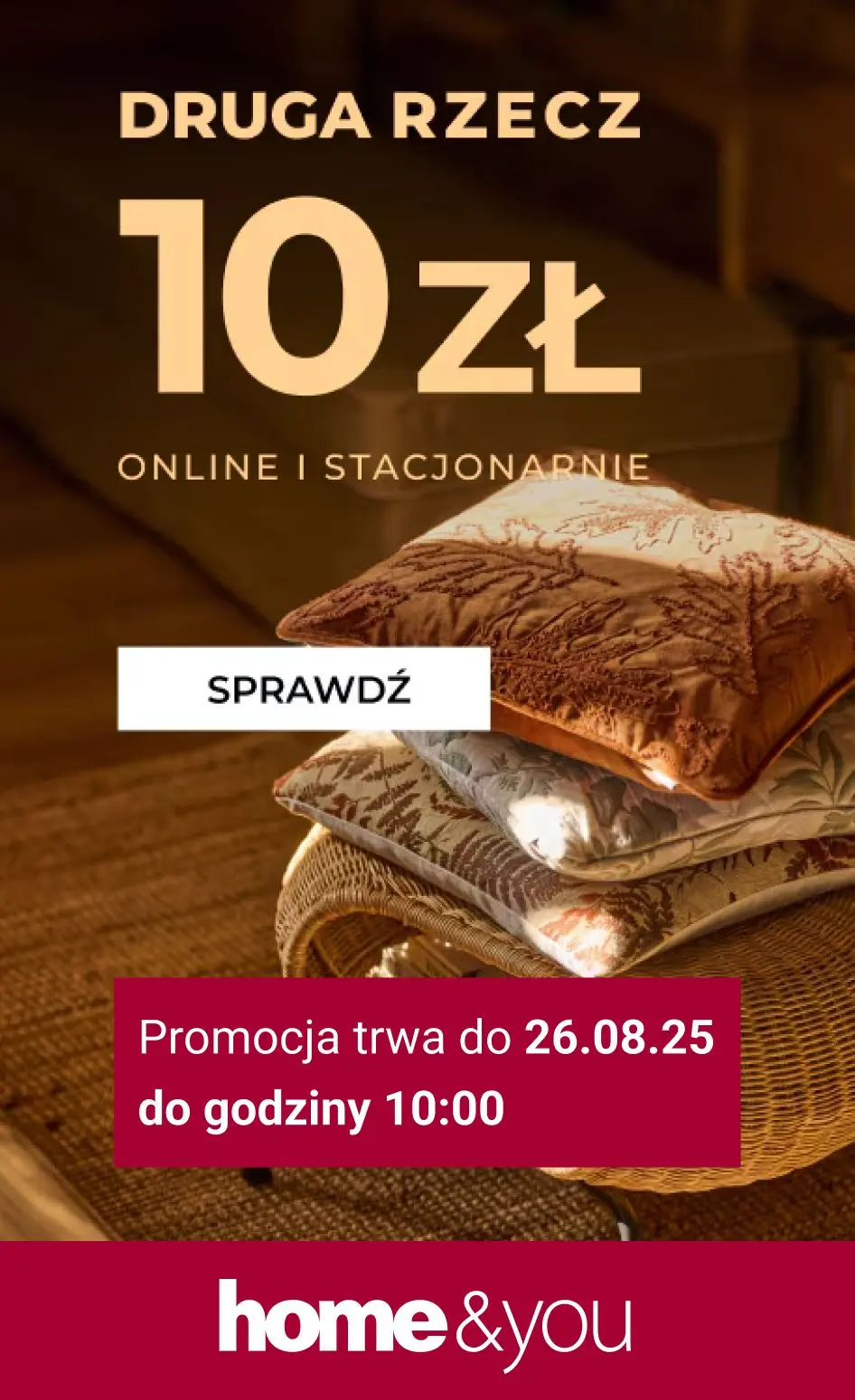 gazetka promocyjna home&you Druga rzecz 10 zł - Strona 1