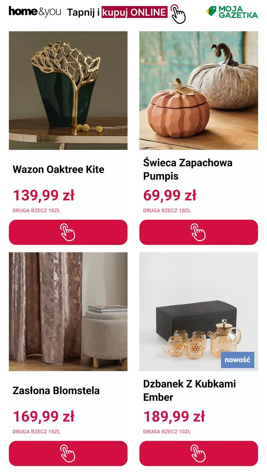 gazetka promocyjna home&you Druga rzecz 10 zł - Strona 4