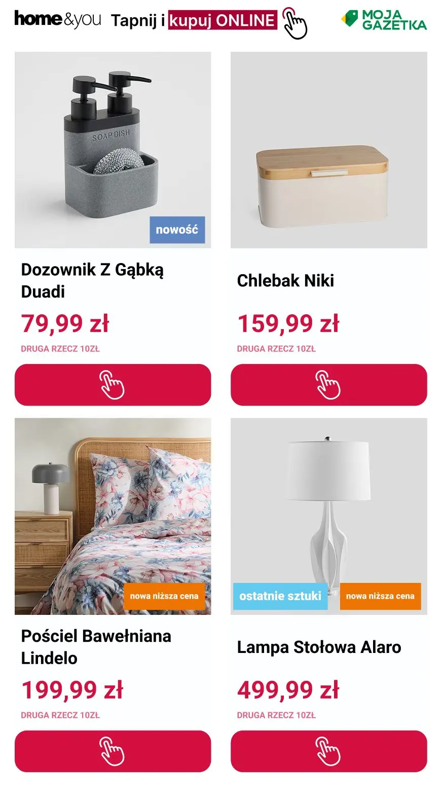 gazetka promocyjna home&you Druga rzecz 10 zł - Strona 10