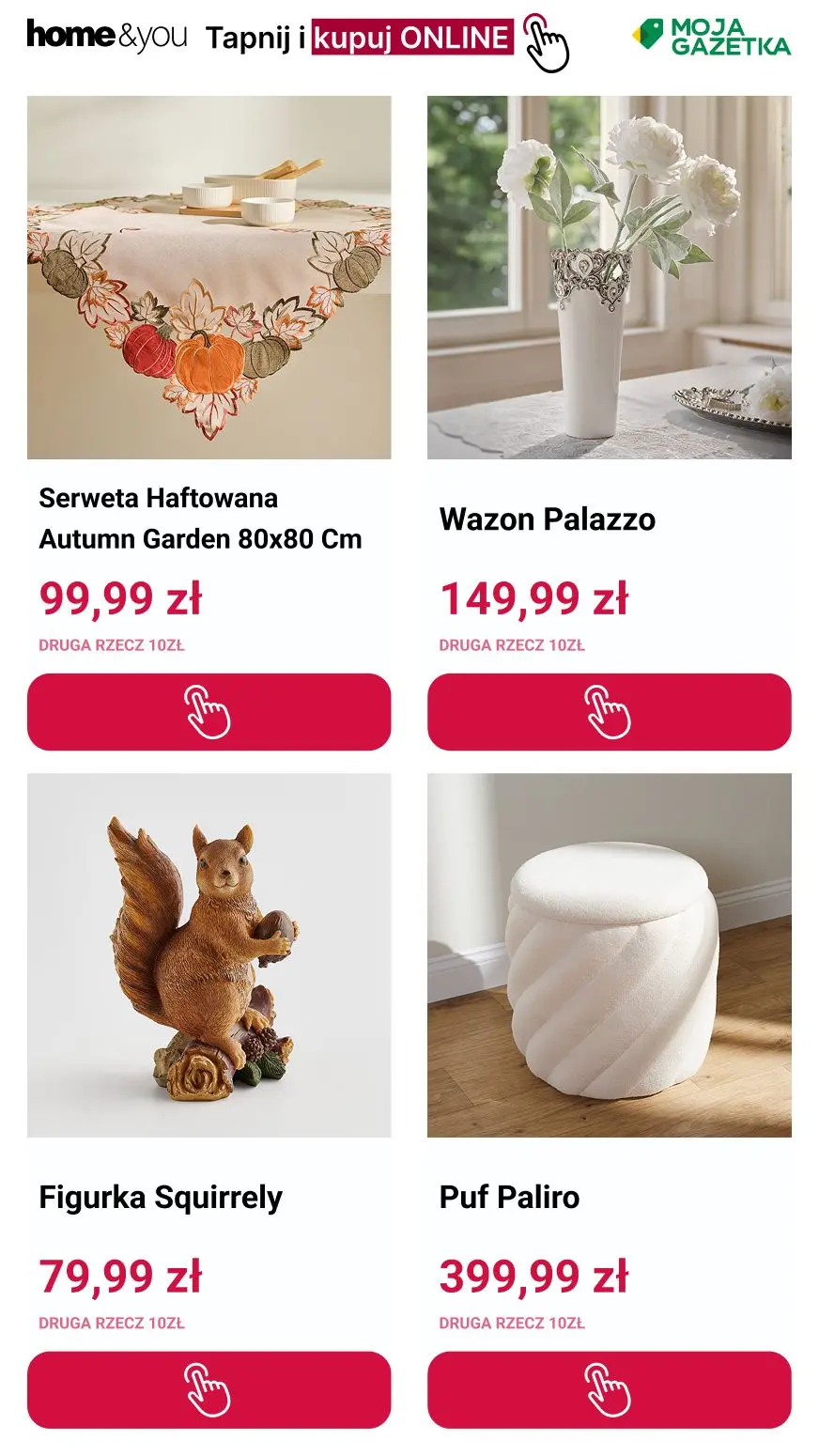 gazetka promocyjna home&you Druga rzecz 10 zł - Strona 12