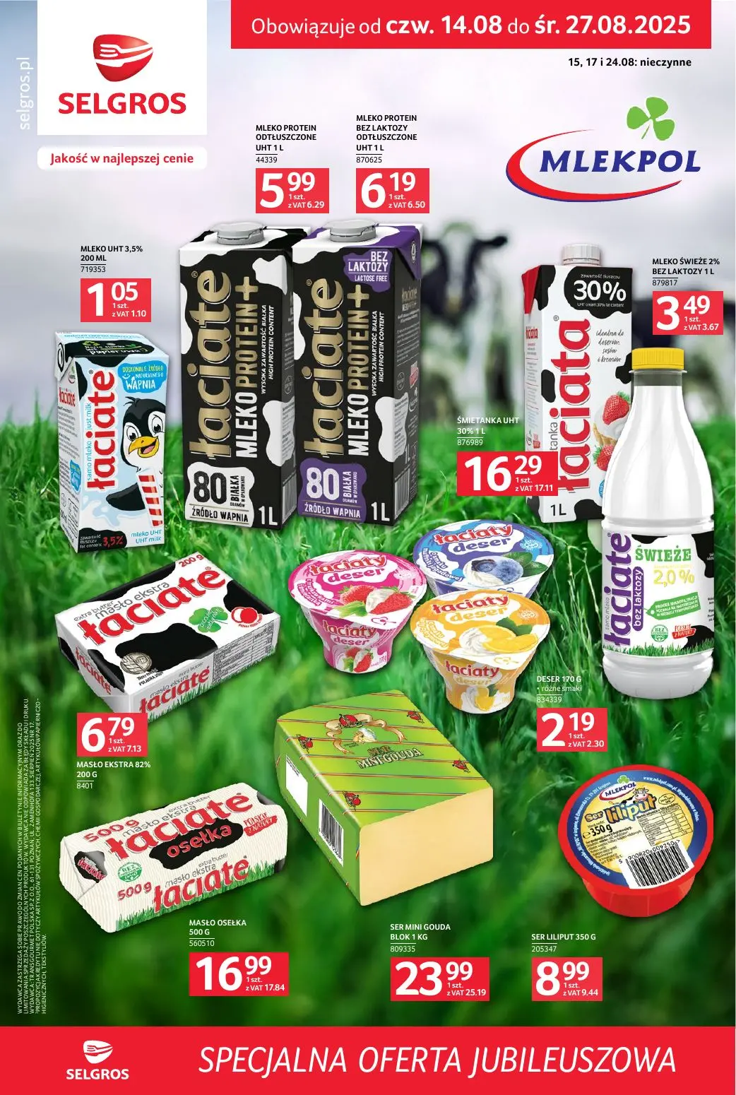 gazetka promocyjna SELGROS Oferta Jubileuszowa - Strona 1