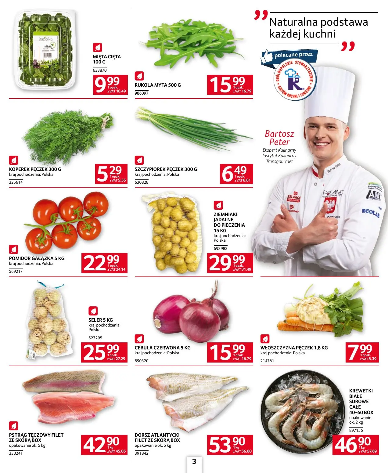 gazetka promocyjna SELGROS Oferta gastronomiczna - Strona 3