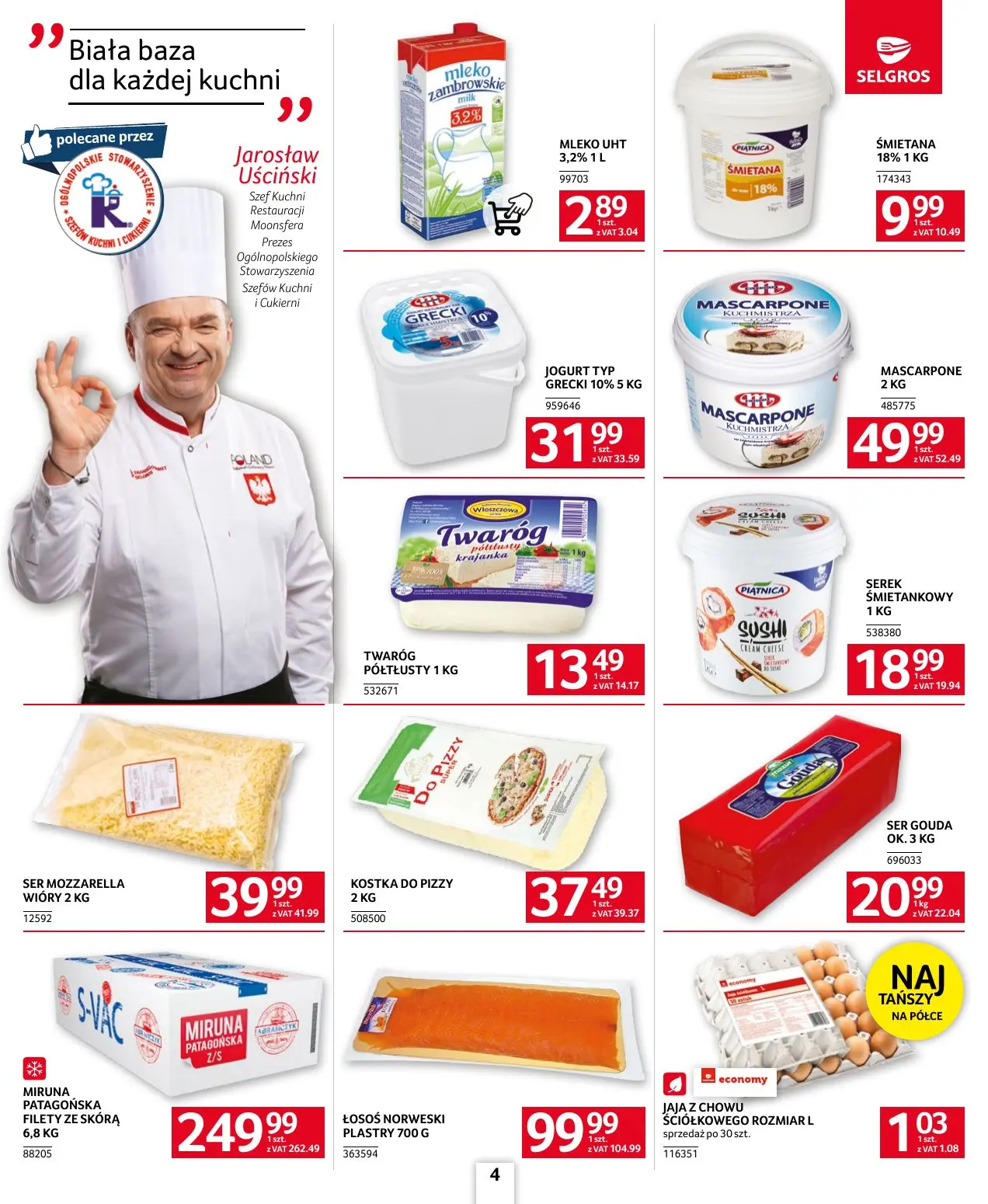 gazetka promocyjna SELGROS Oferta gastronomiczna - Strona 4
