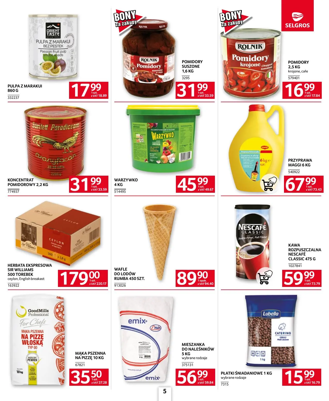 gazetka promocyjna SELGROS Oferta gastronomiczna - Strona 5