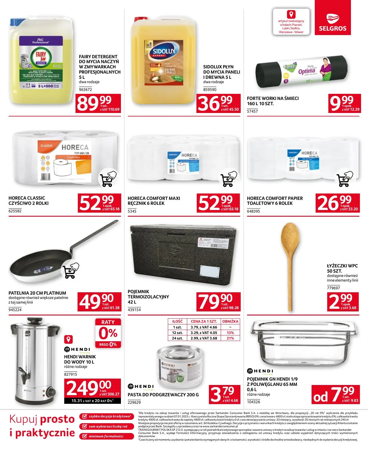 gazetka promocyjna SELGROS Oferta gastronomiczna - Strona 7