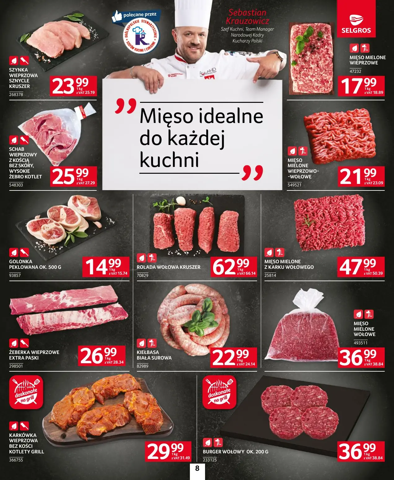 gazetka promocyjna SELGROS Oferta gastronomiczna - Strona 8