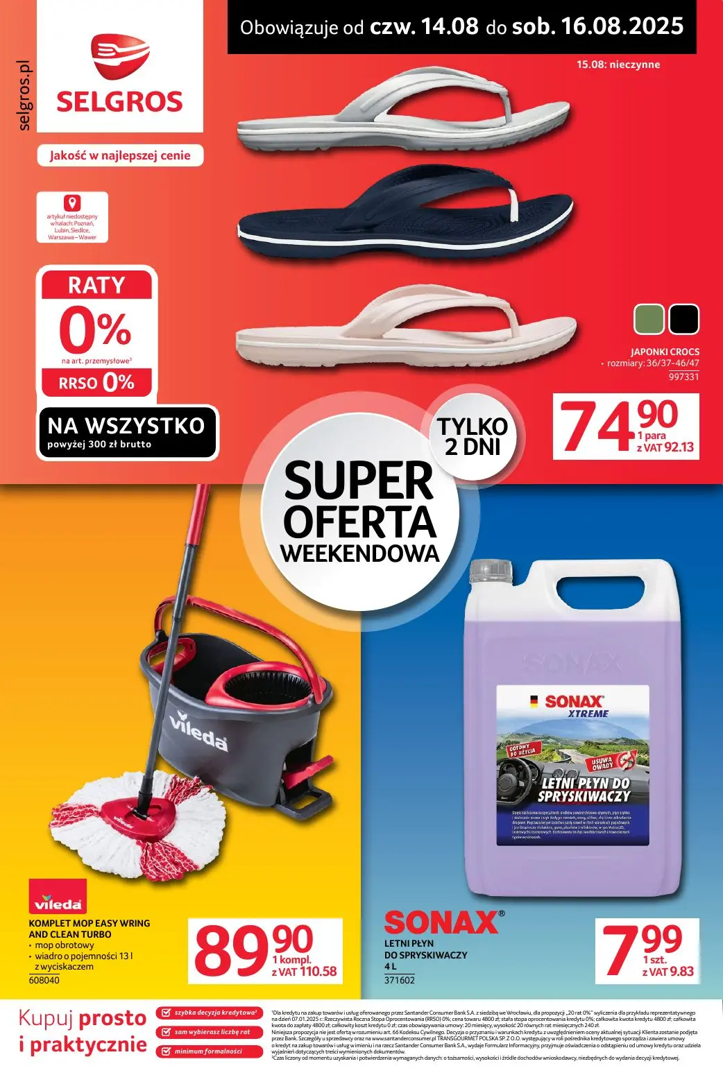 gazetka promocyjna SELGROS Oferta weekendowa - Strona 1