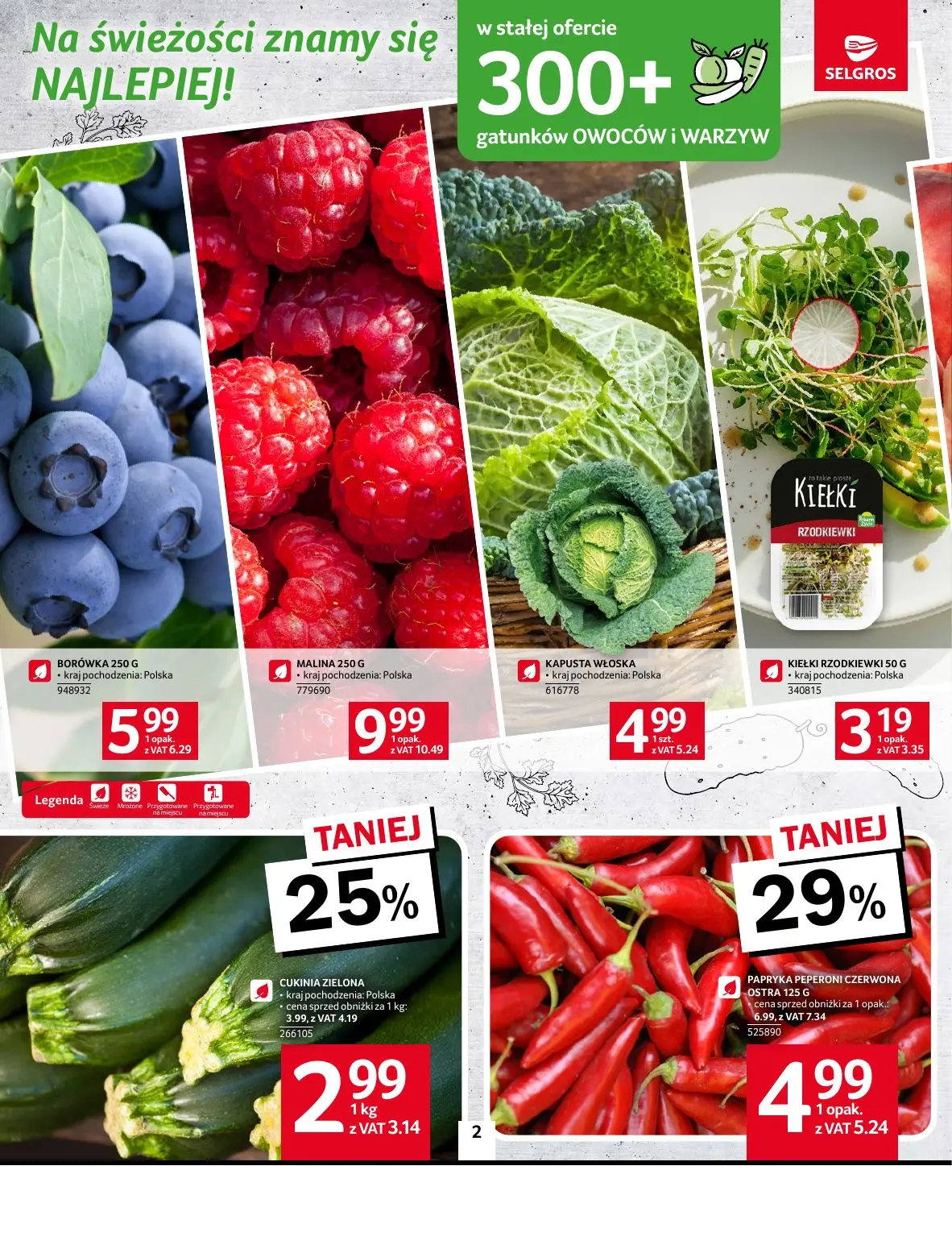 gazetka promocyjna SELGROS Oferta spożywcza - Strona 2