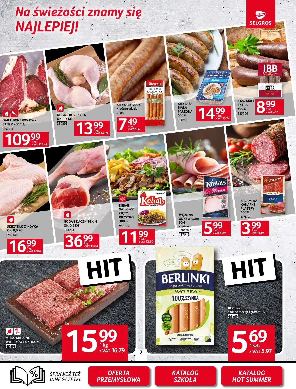 gazetka promocyjna SELGROS Oferta spożywcza - Strona 7