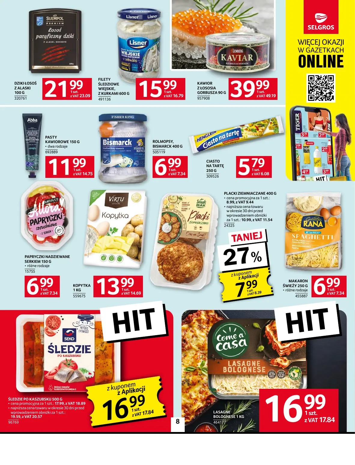 gazetka promocyjna SELGROS Oferta spożywcza - Strona 8