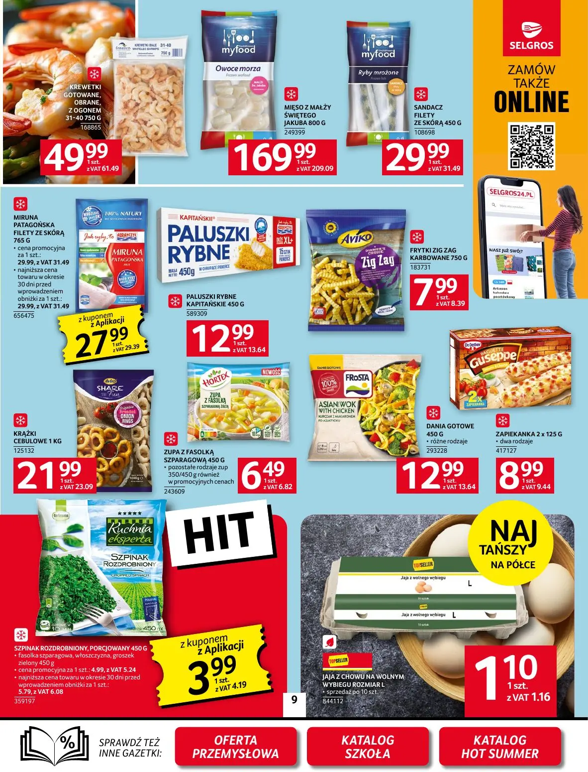 gazetka promocyjna SELGROS Oferta spożywcza - Strona 9