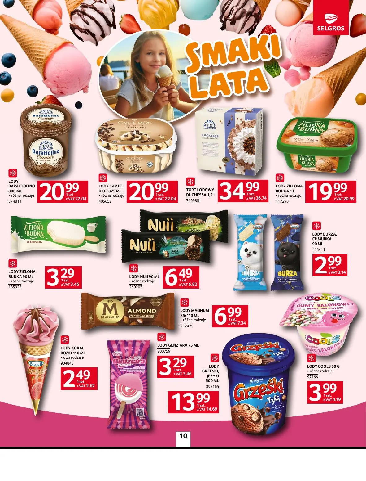 gazetka promocyjna SELGROS Oferta spożywcza - Strona 10