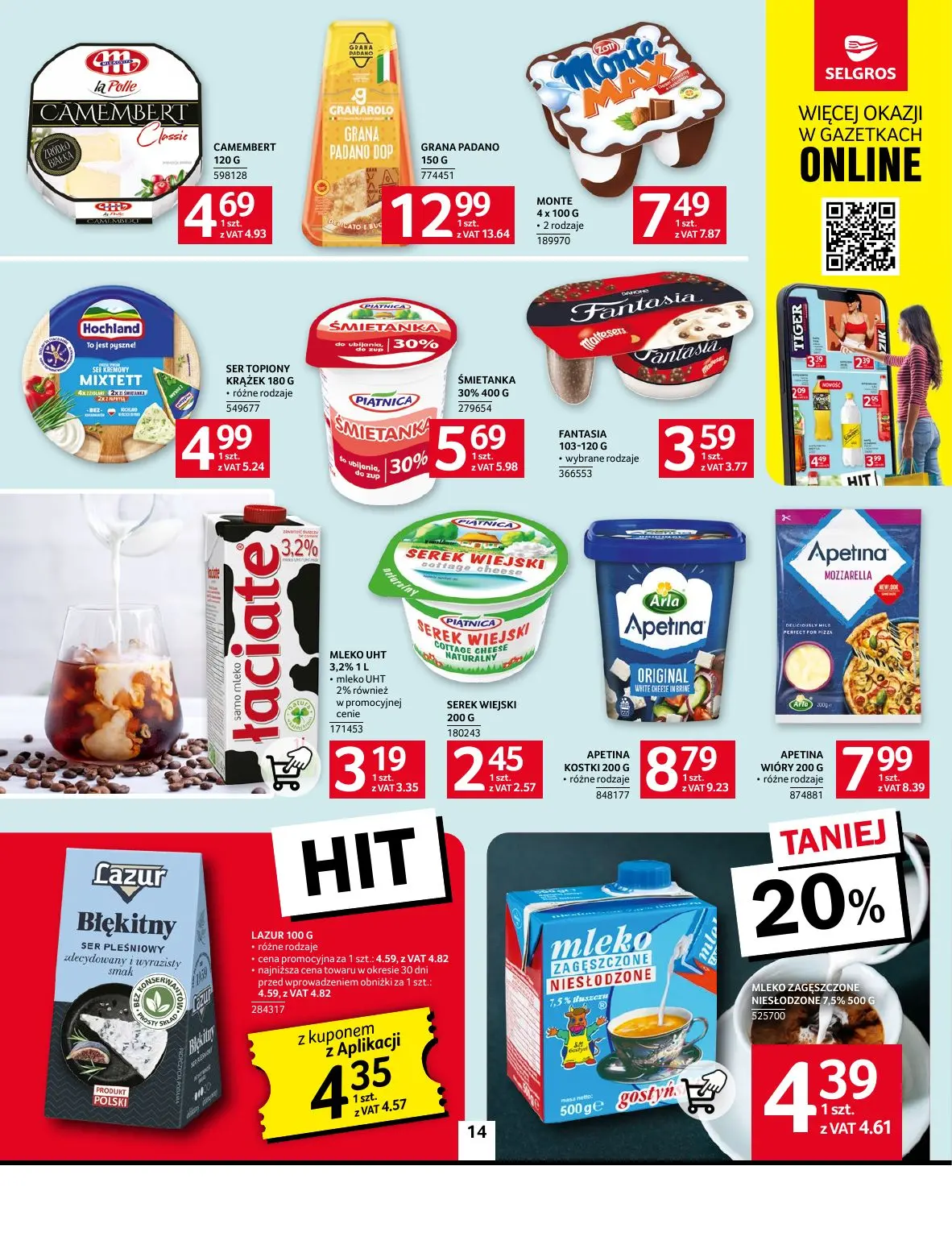 gazetka promocyjna SELGROS Oferta spożywcza - Strona 14