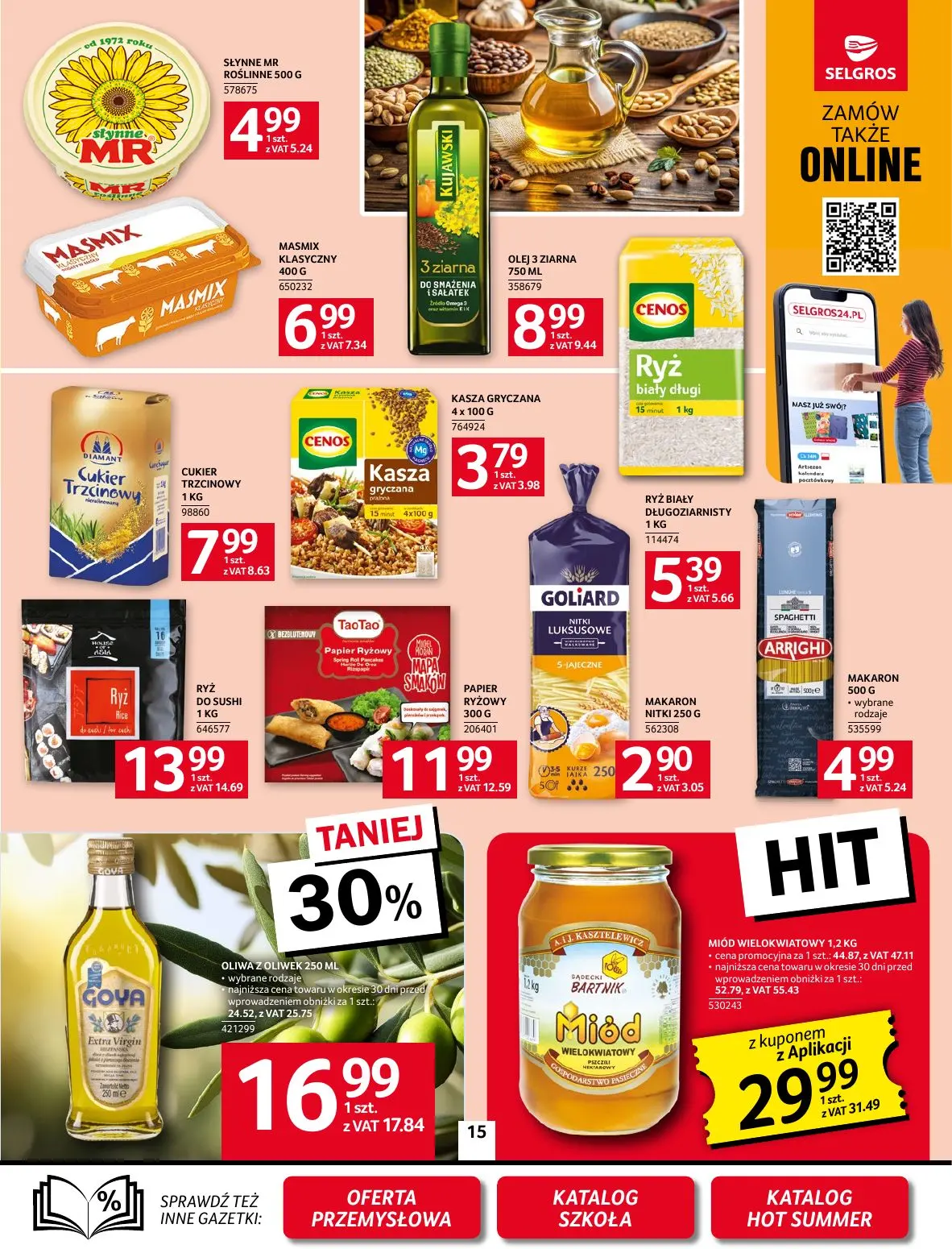 gazetka promocyjna SELGROS Oferta spożywcza - Strona 15