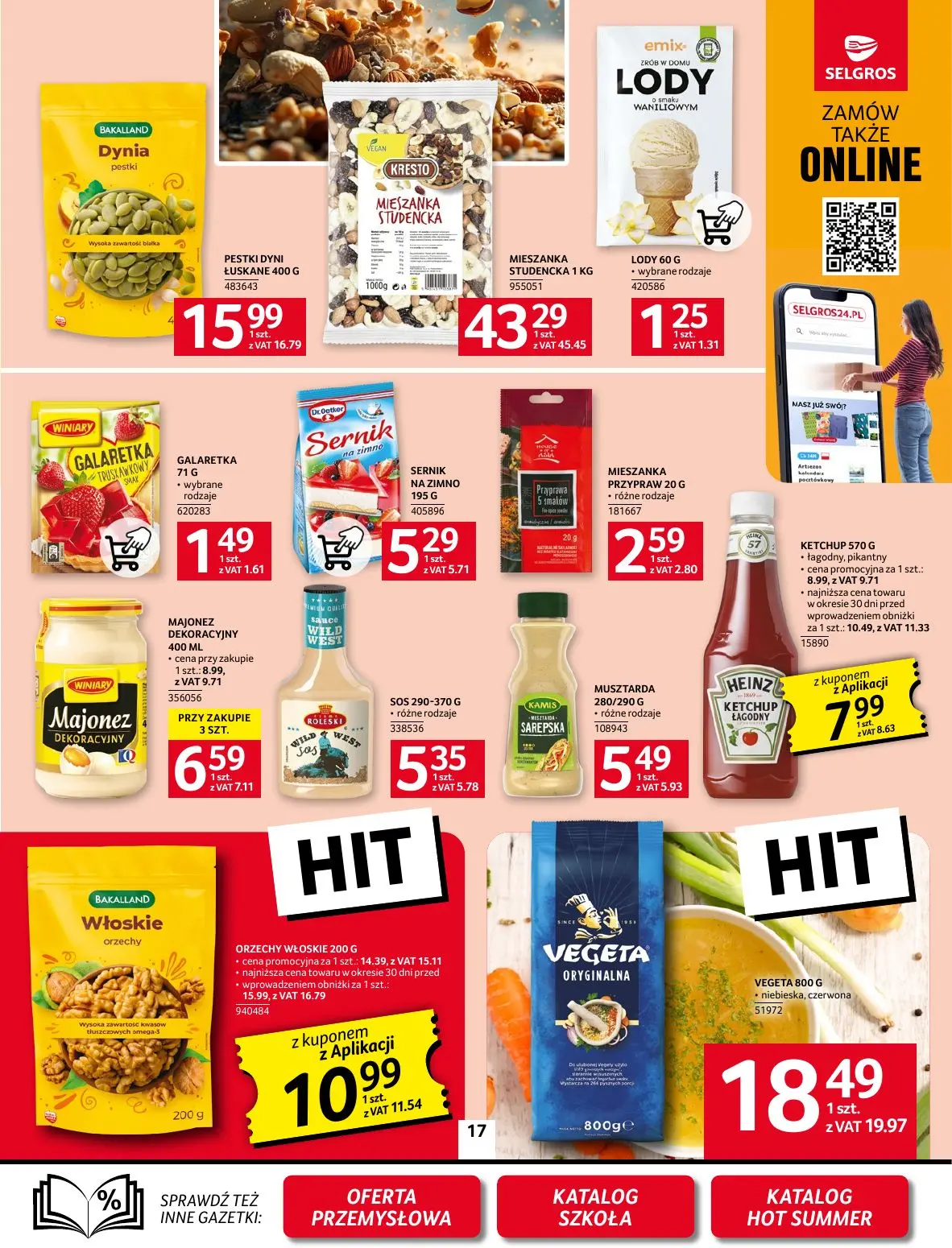 gazetka promocyjna SELGROS Oferta spożywcza - Strona 17