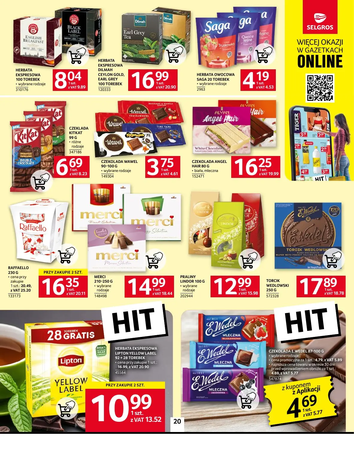 gazetka promocyjna SELGROS Oferta spożywcza - Strona 20