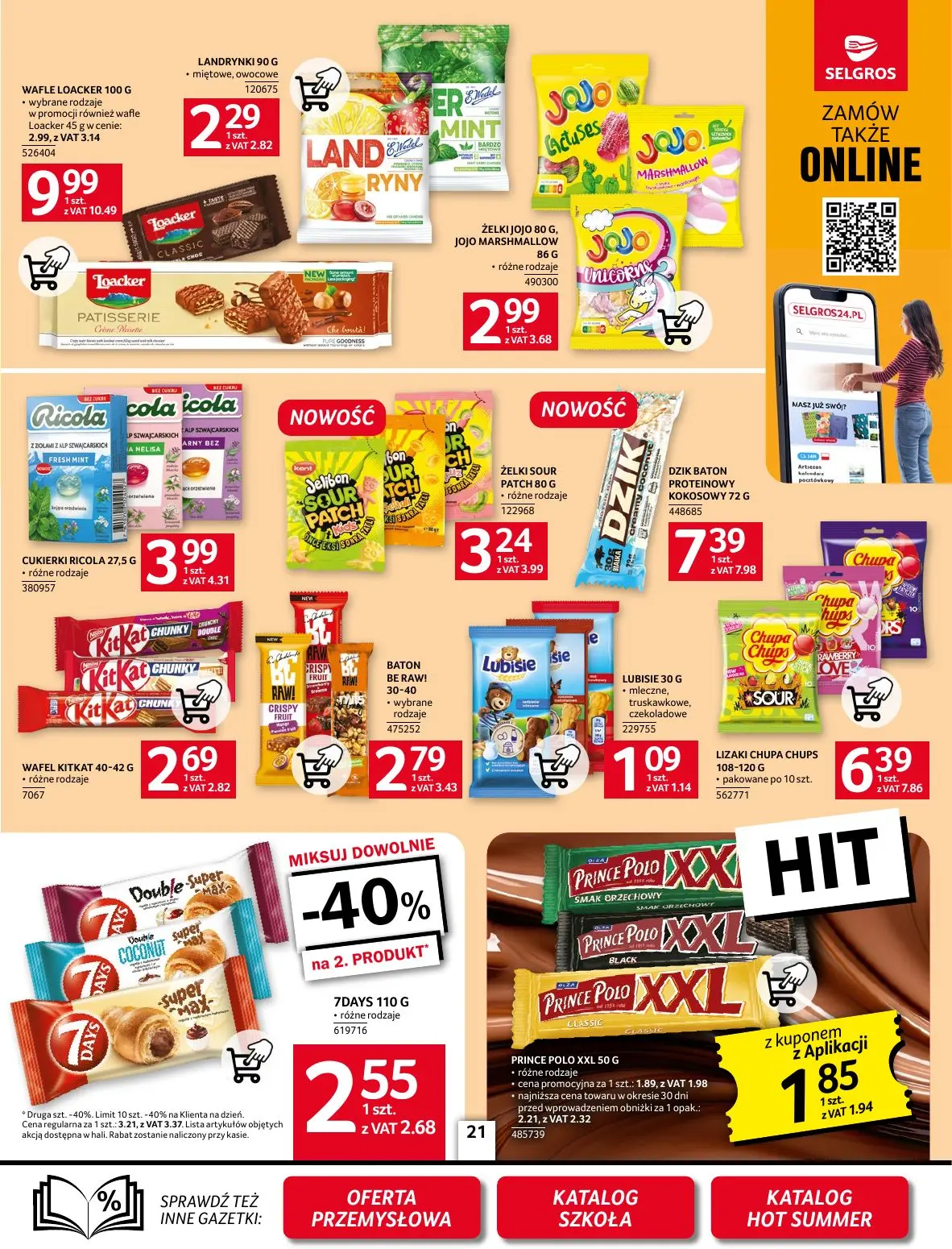 gazetka promocyjna SELGROS Oferta spożywcza - Strona 21