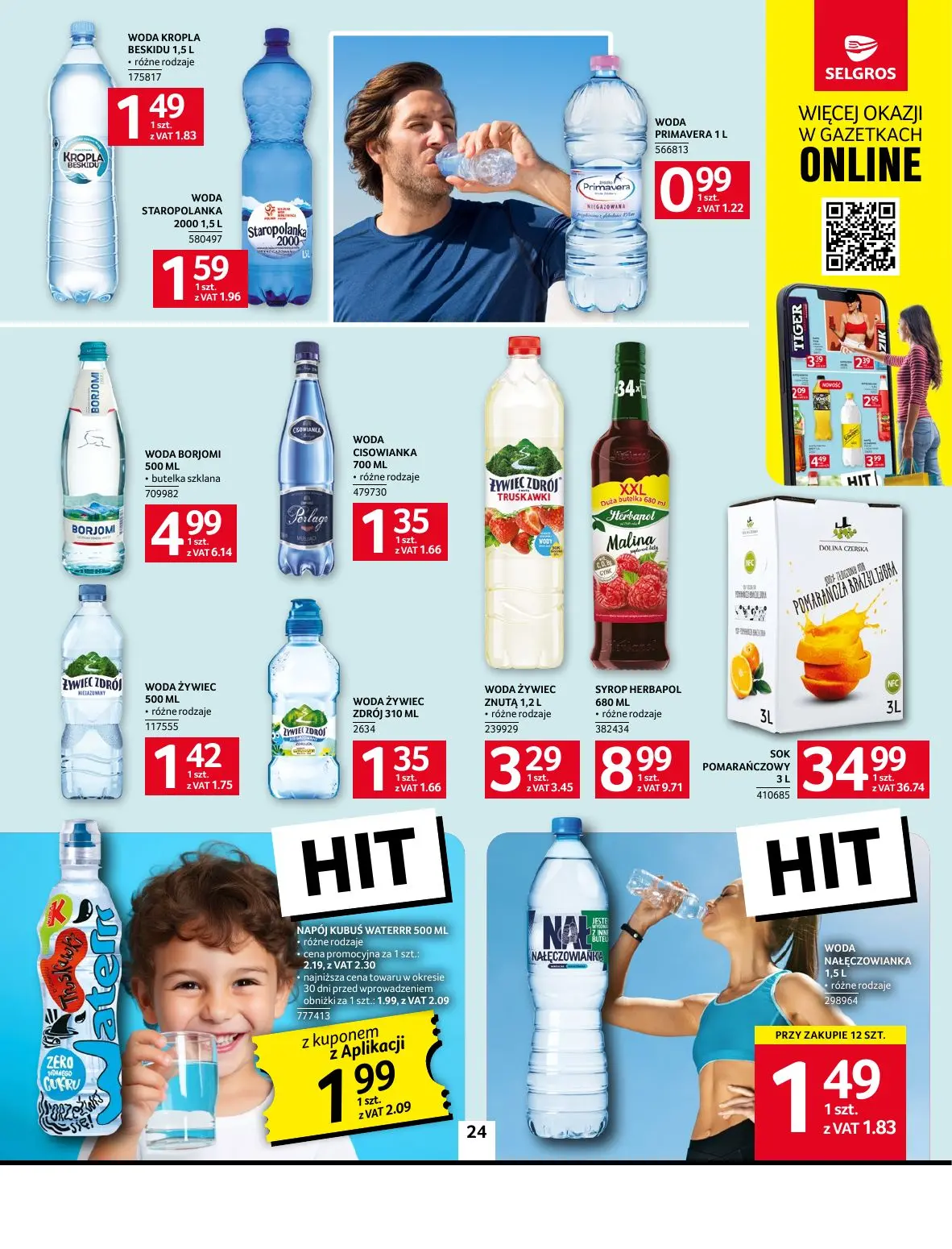 gazetka promocyjna SELGROS Oferta spożywcza - Strona 24