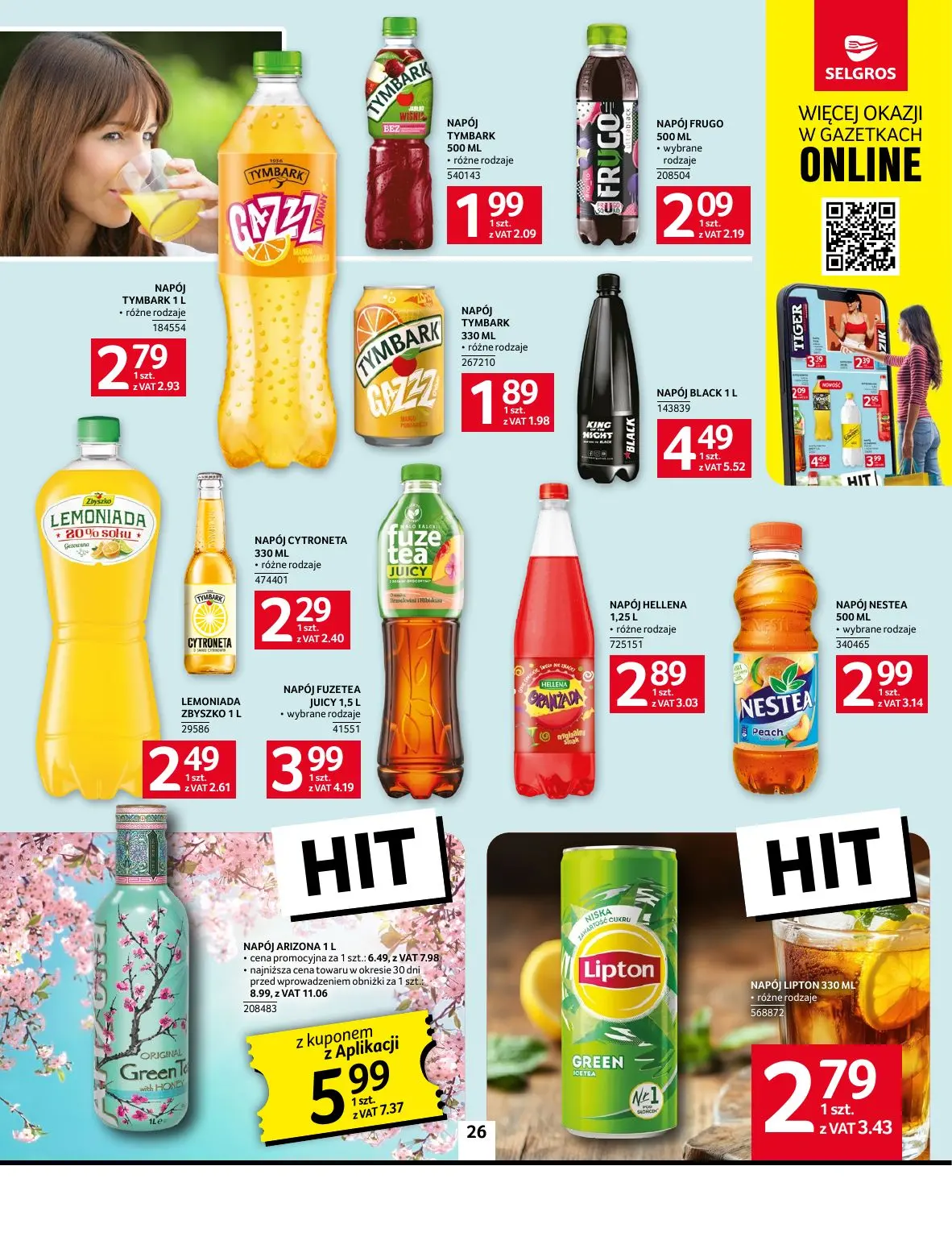 gazetka promocyjna SELGROS Oferta spożywcza - Strona 26