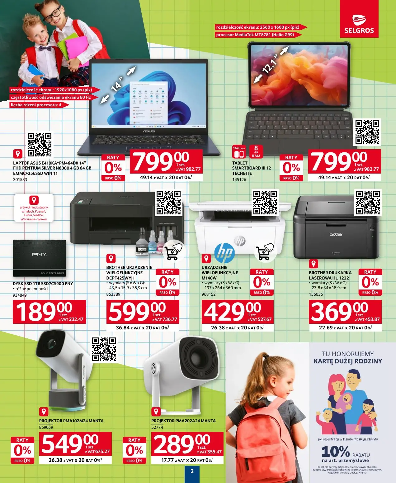 gazetka promocyjna SELGROS Katalog szkoła - Strona 2