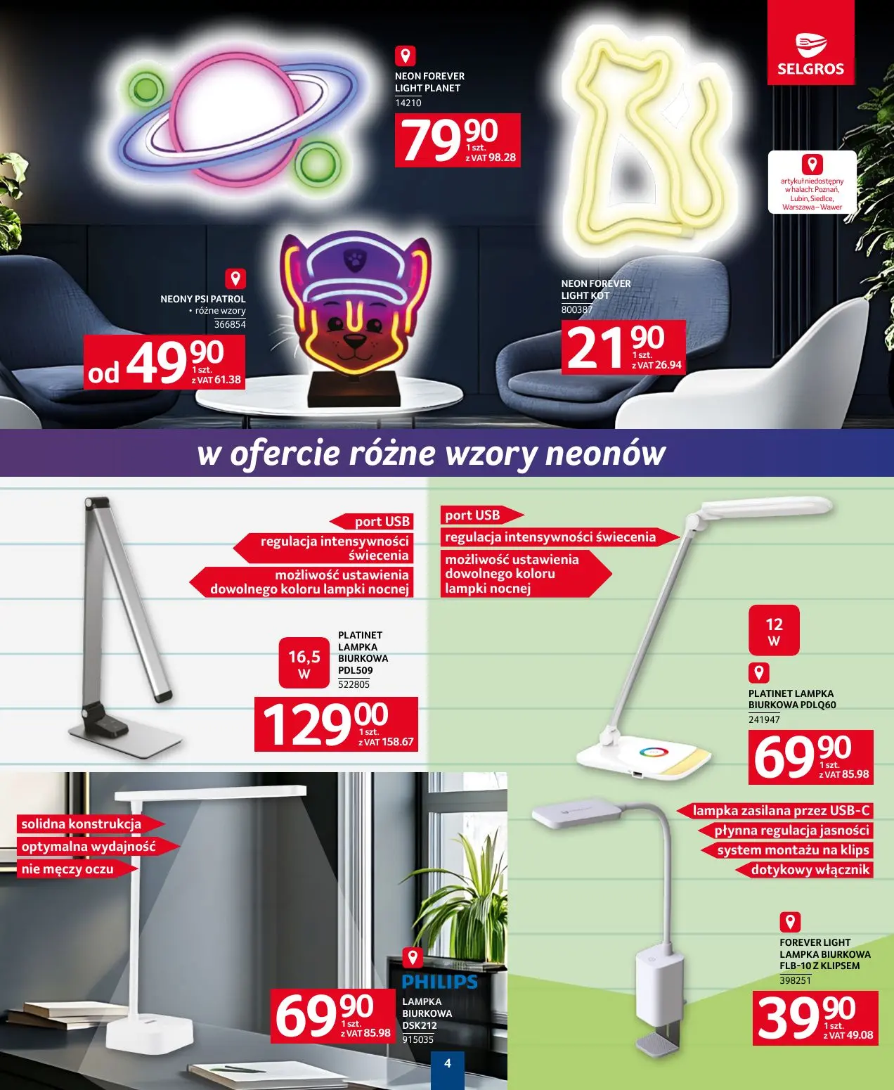 gazetka promocyjna SELGROS Katalog szkoła - Strona 4