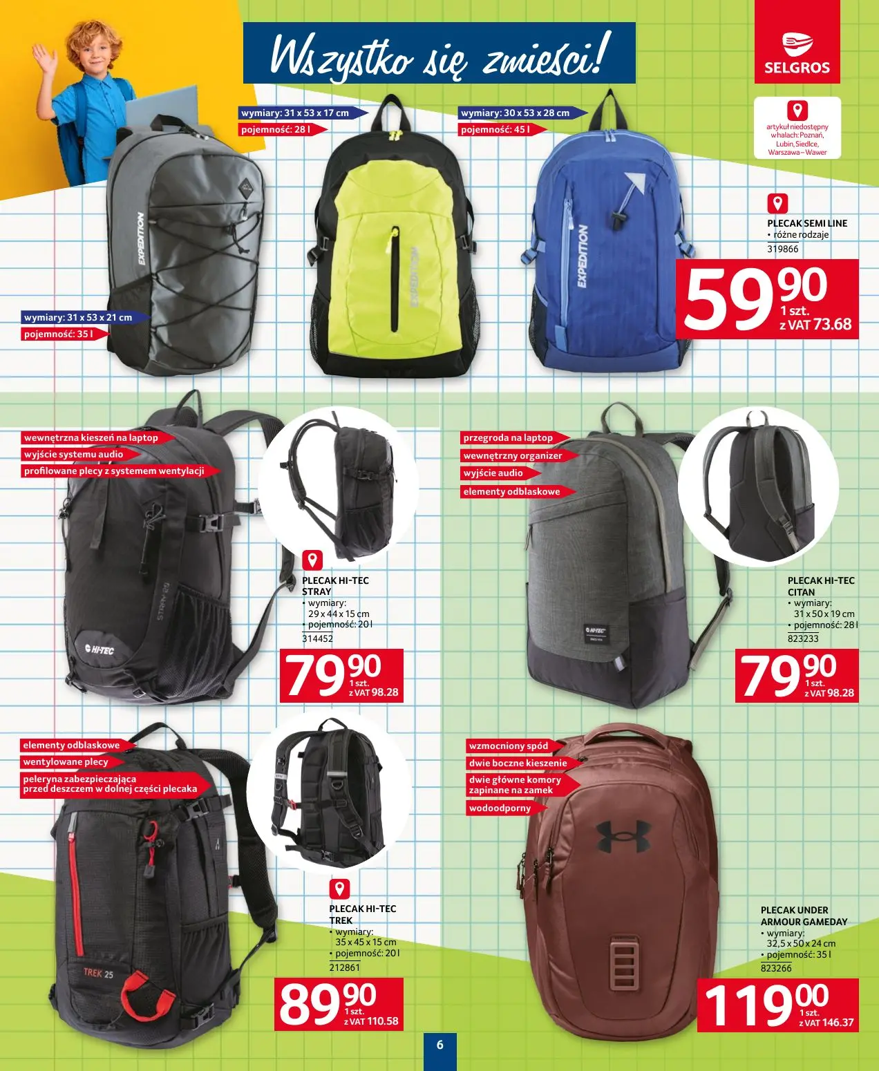 gazetka promocyjna SELGROS Katalog szkoła - Strona 6