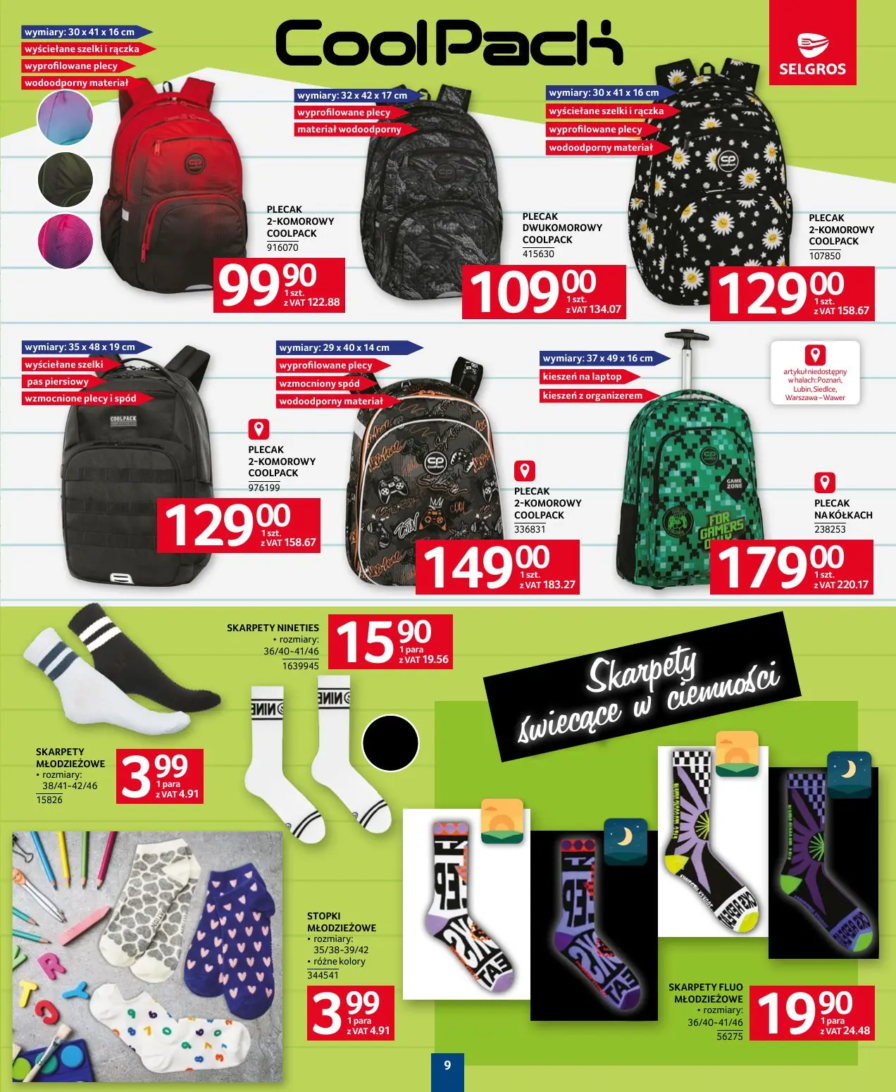 gazetka promocyjna SELGROS Katalog szkoła - Strona 9