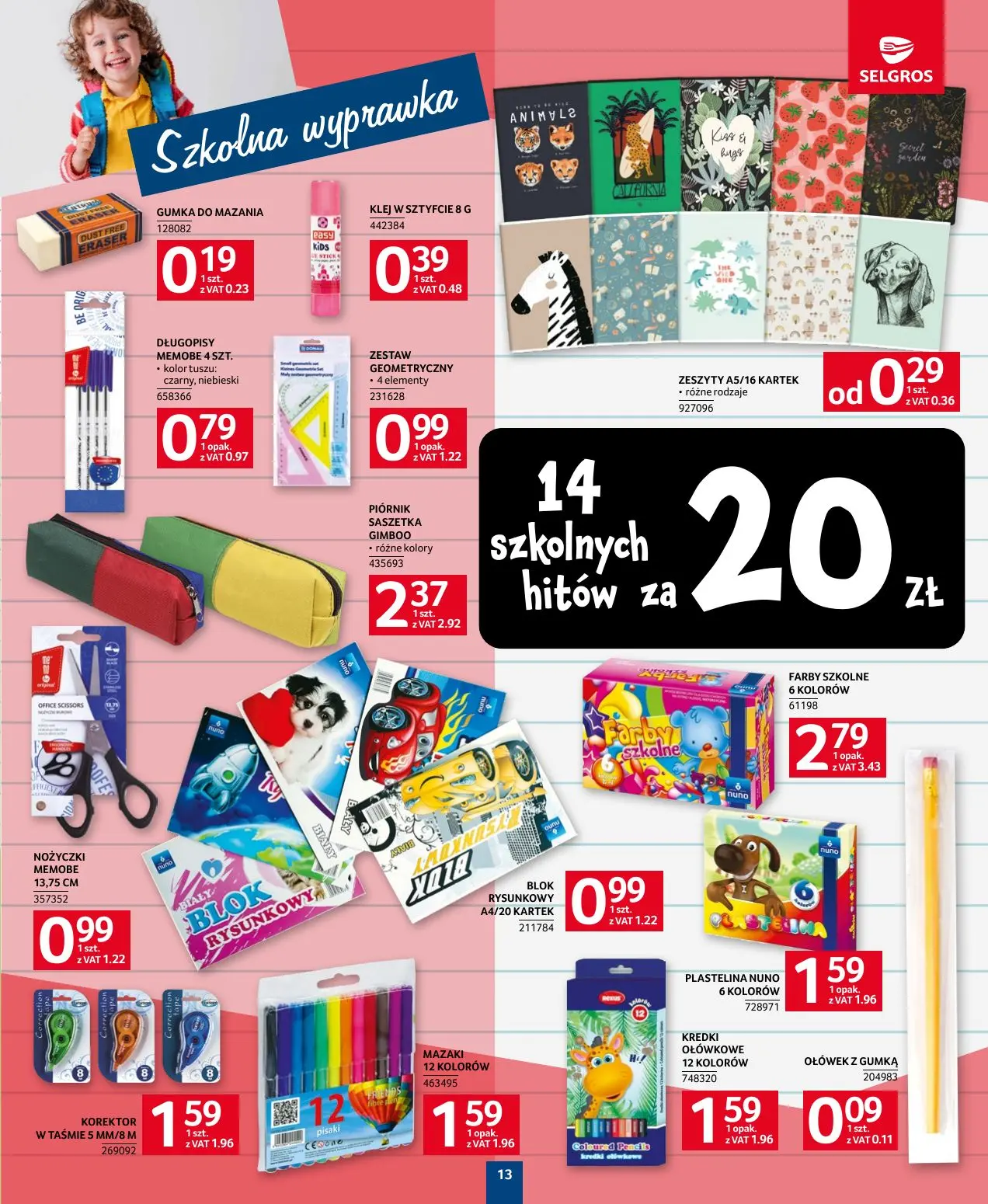 gazetka promocyjna SELGROS Katalog szkoła - Strona 13