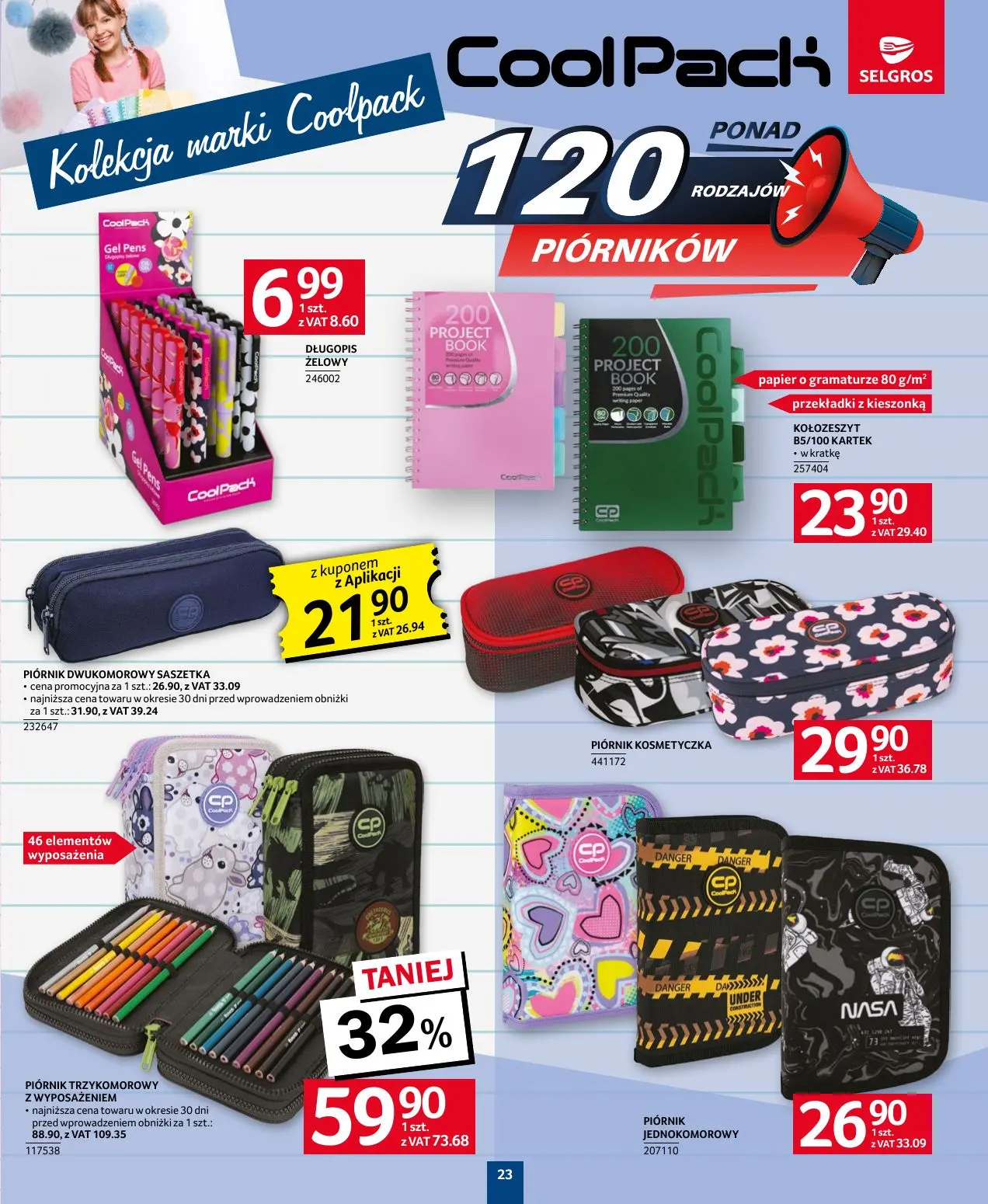 gazetka promocyjna SELGROS Katalog szkoła - Strona 23