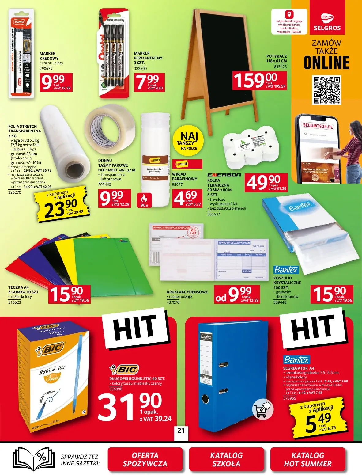 gazetka promocyjna SELGROS Oferta przemysłowa - Strona 23